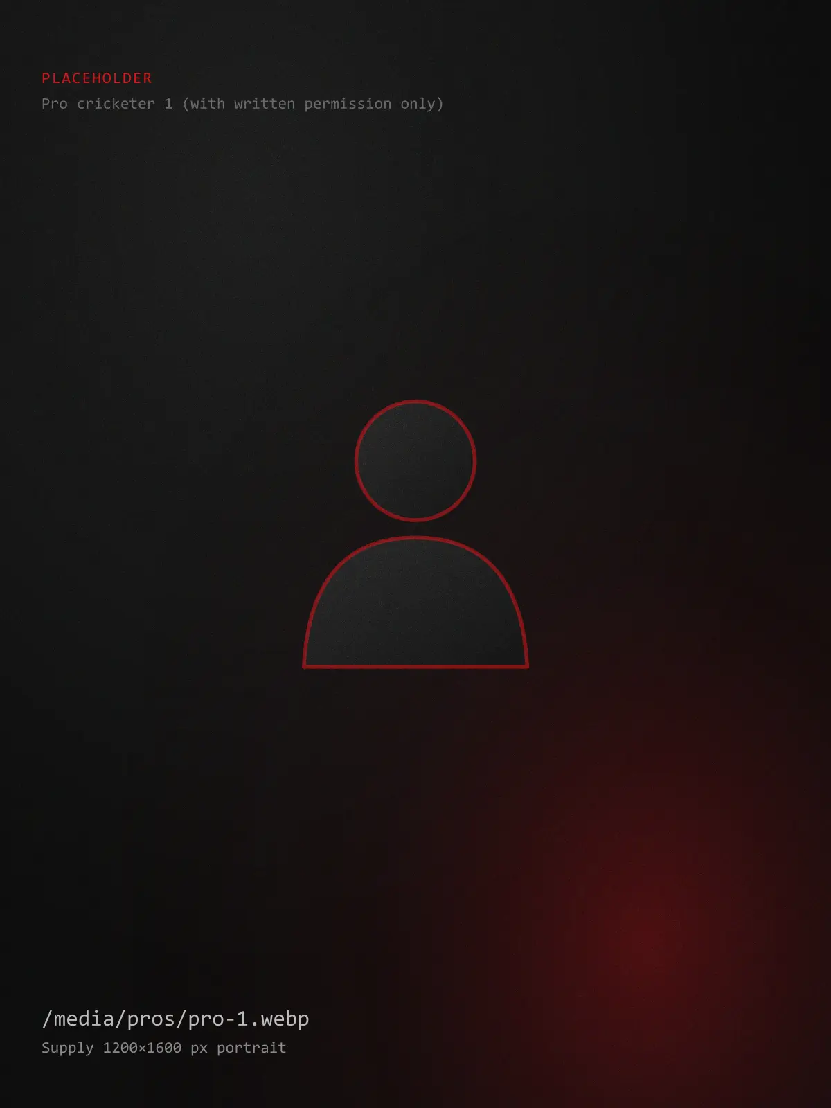 Placeholder portrait