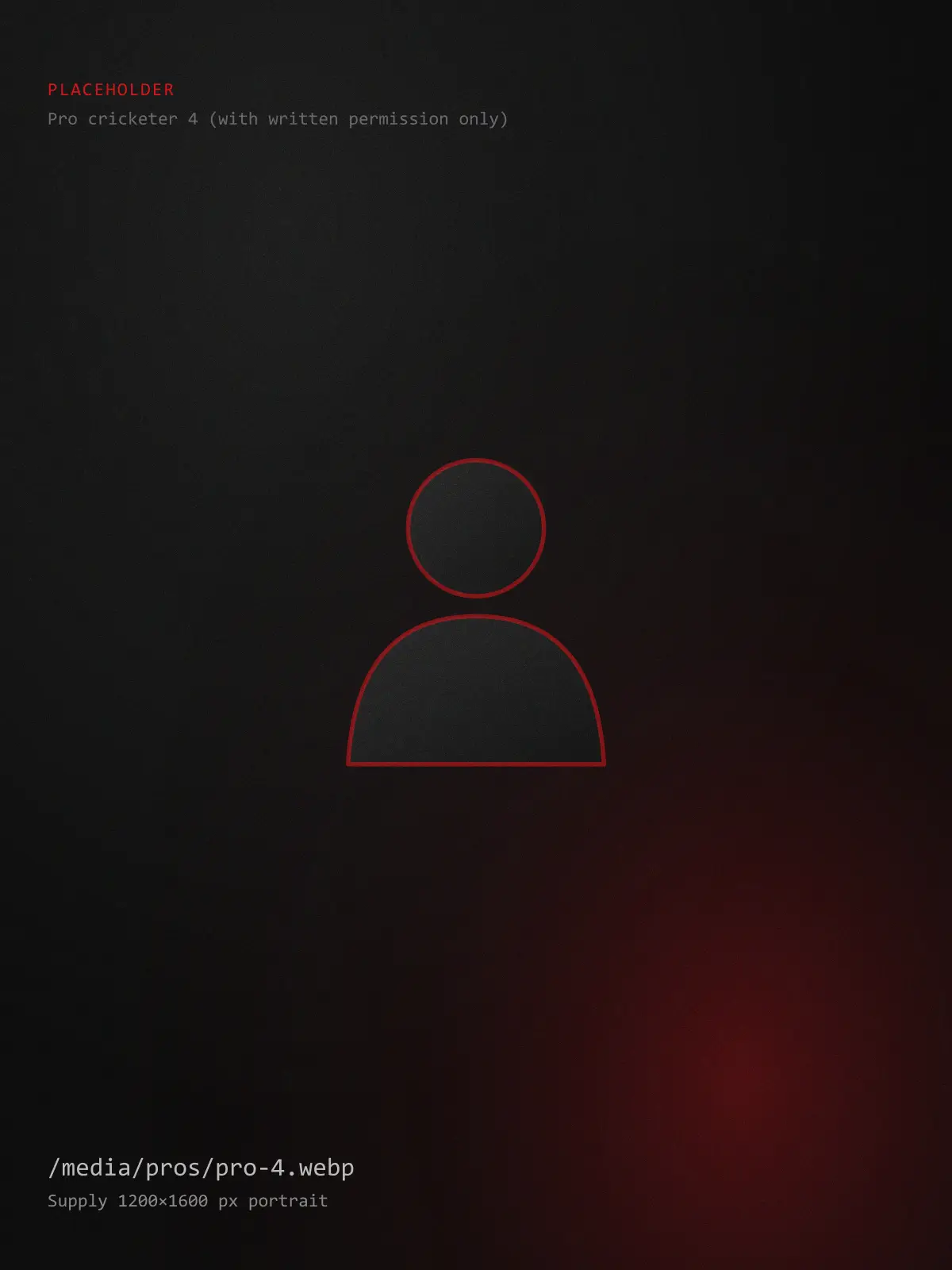 Placeholder portrait