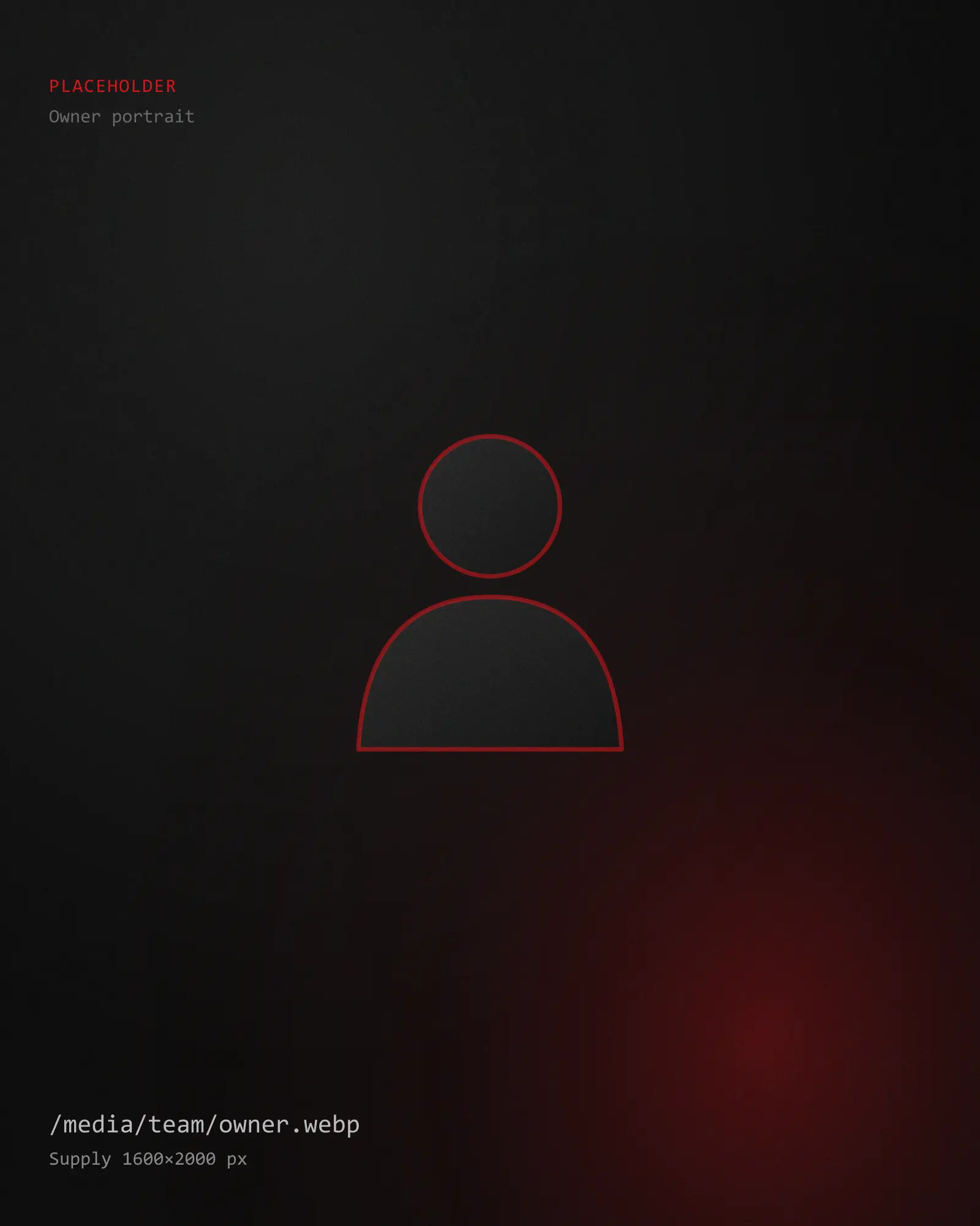 Owner of Cricket Factory (placeholder portrait)